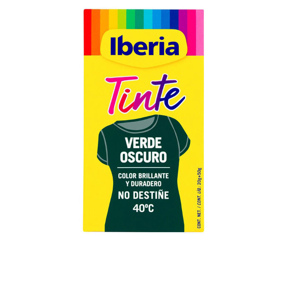 IBERIA TINTE ROPA no destine 40º verde oscuro 70 gr