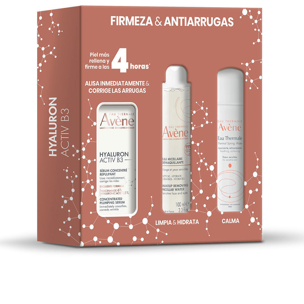 HYALURON ACTIV B3 SÉRUM + MICELAR + AGUA TERMAL LOTE 3 pz