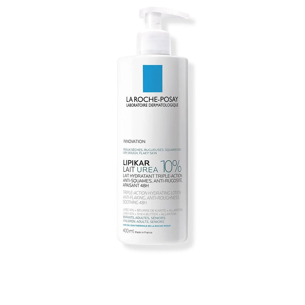 LIPIKAR UREA 10% hidratante triple acción calmante anti-picor y anti-reaparición 400 ml