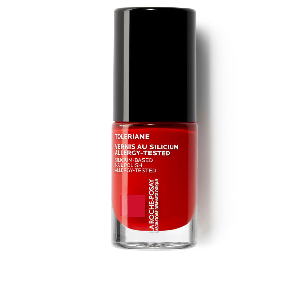 TOLERAINE SILICIUM laca de unas fortalecedora y protectora solar 24 Rouge Parfait 6 ml