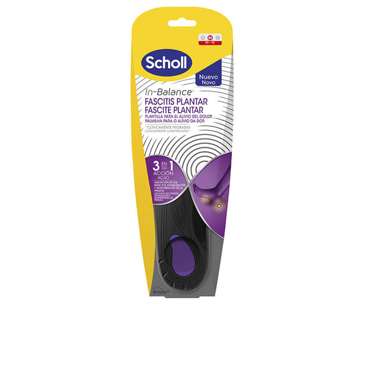 FASCITIS PLANTAR plantillas anti dolor con tecnologia in balance 3 en 1 Talla M 40 42 1 u