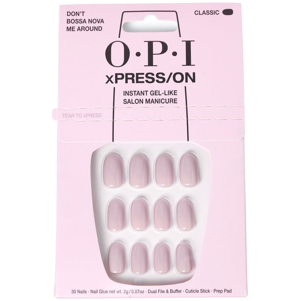 OPI xPRESS ON Unas Artificiales Tonos Iconicos Don t Bossa Nova Me Around 30 u