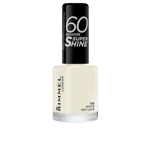 60 SECONDS SUPER SHINE esmalte de unas 703 white hot love 8 ml