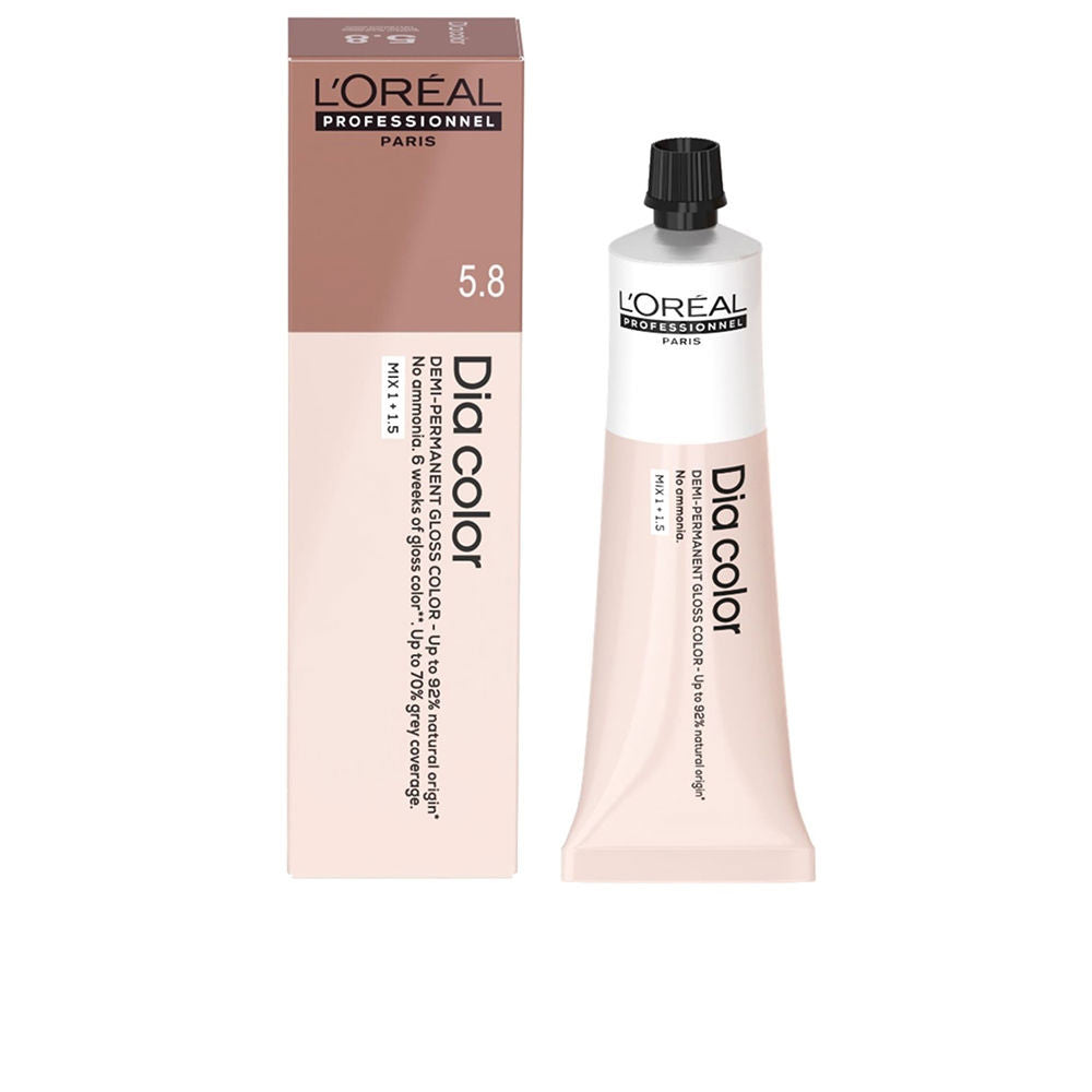 DIA COLOR coloracion demi permanente sin amoniaco 8 60 ml