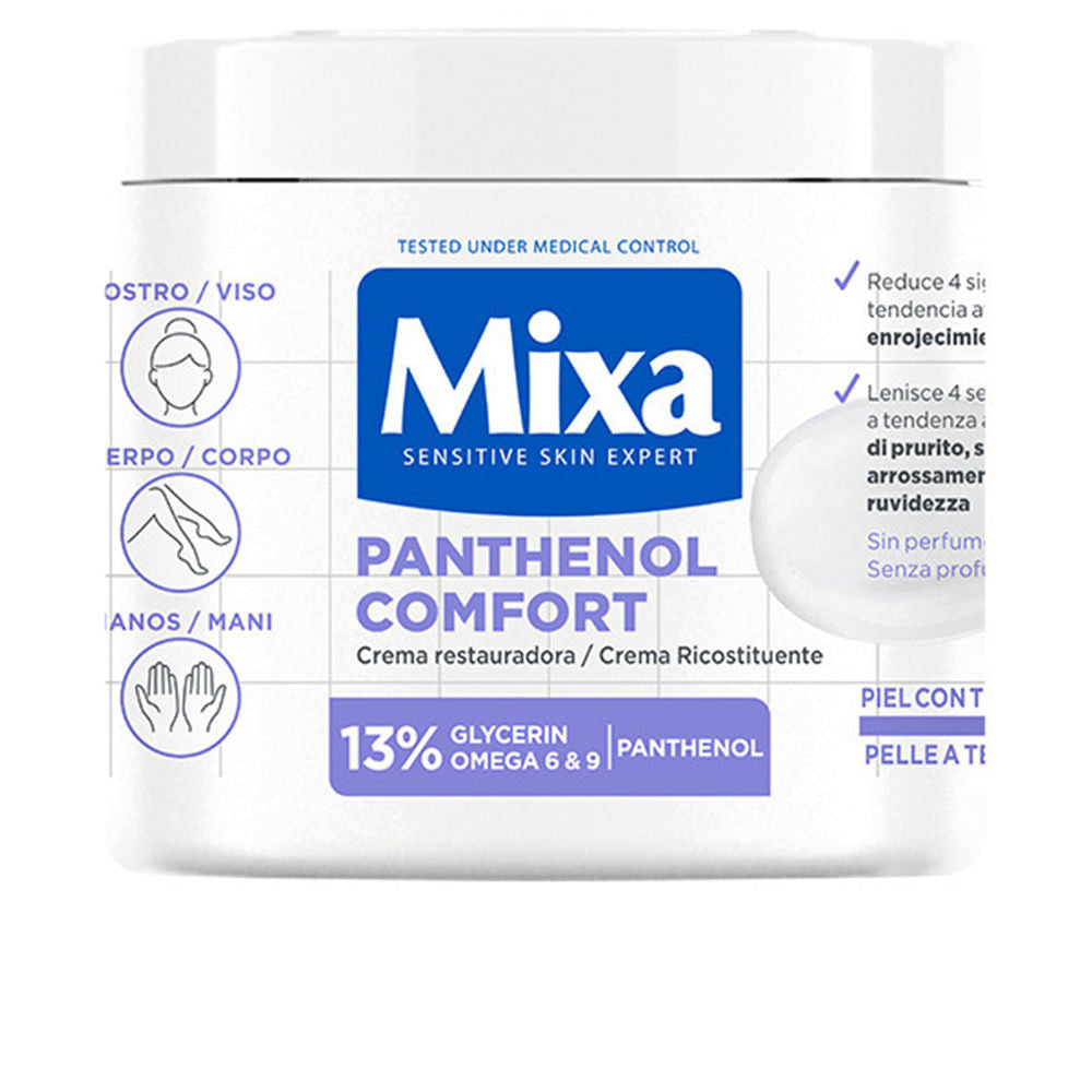 MIXA PANTHENOL COMFORT crema restauradora piel con tendencia atópica 400 ml