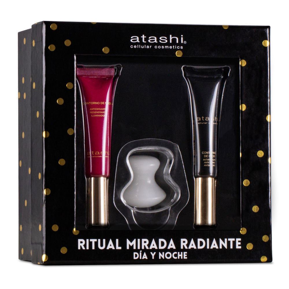 RITUAL MIRADA RADIANTE DÚO CONTORNO DE OJOS ANTIEDAD Y ANTIOXIDANTE ESTUCHE 2 pz