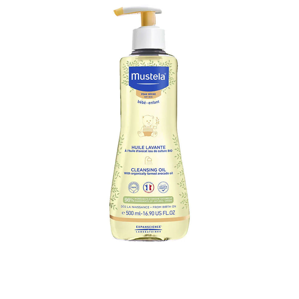 BEBÉ-NIÑO aceite limpiador para pieles secas 500 ml