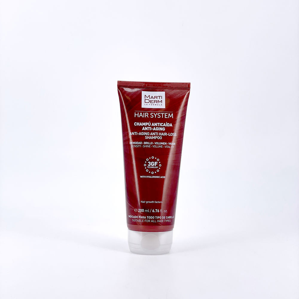 HAIR SYSTEM champú anticaída antiaging 200 ml