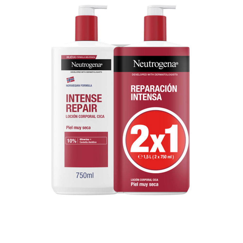 REPARACIÓN INTENSA loción piel muy seca pack 2 x 750 ml