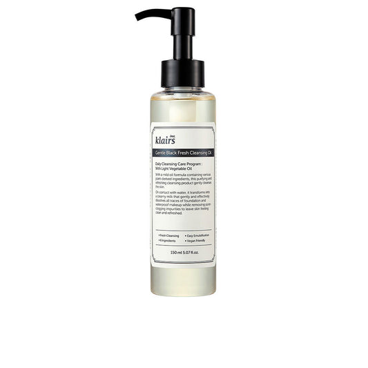 GENTLE BLACK fresh cleansing oil 150 ml