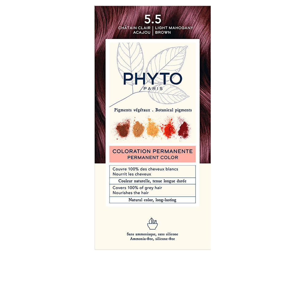 PHYTOCOLOR 55 Castano Claro Caoba 4 u