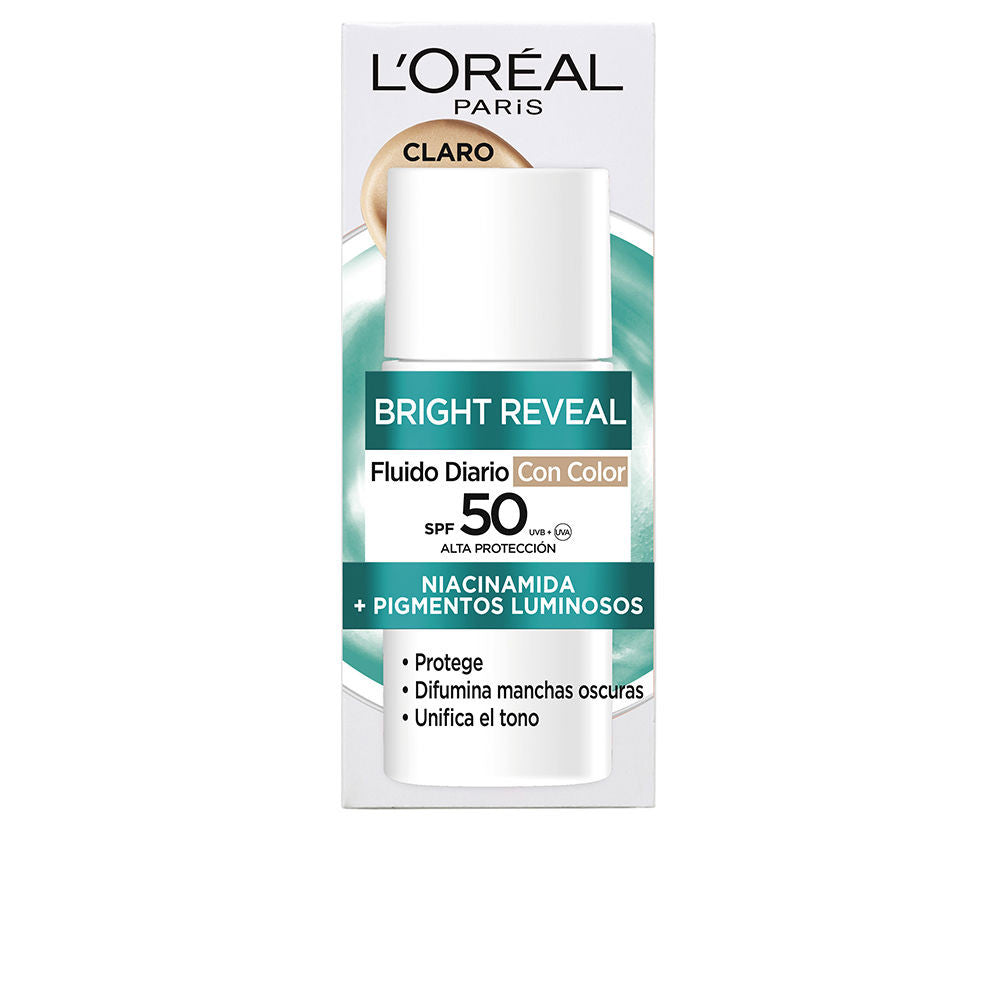 BRIGHT REVEAL NIACINAMIDA fluido diario SPF50 claro 50 ml