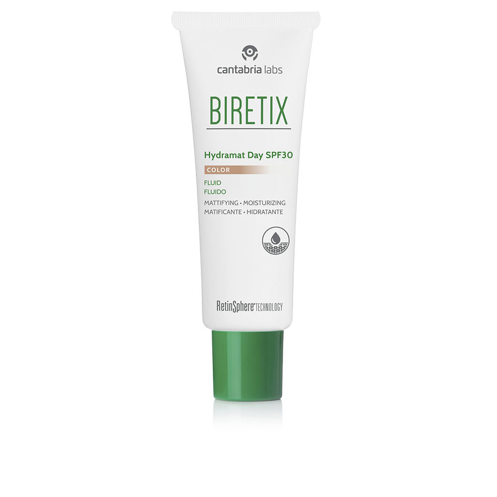 BIRETIX HYDRAMAT DAY fluido con color SPF30 50 ml