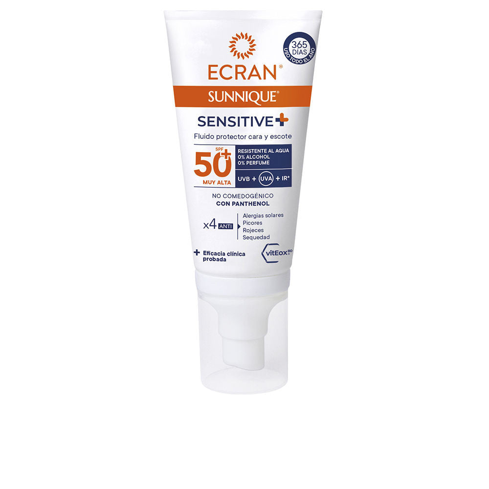 ECRAN SUNNIQUE SENSITIVE facial SPF50+ 50 ml