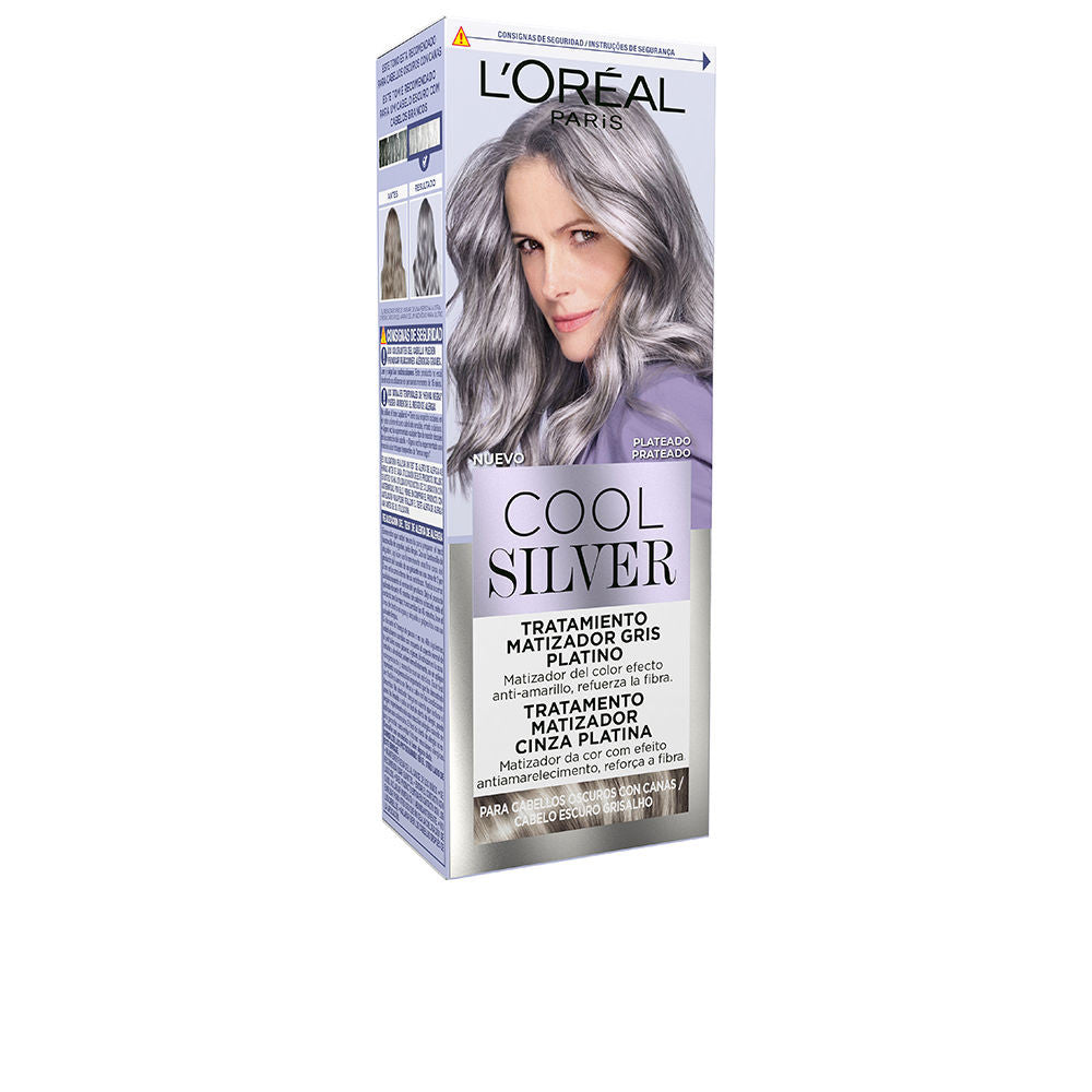 COOL SILVER tratamiento matizador gris platino Plateado 1 u