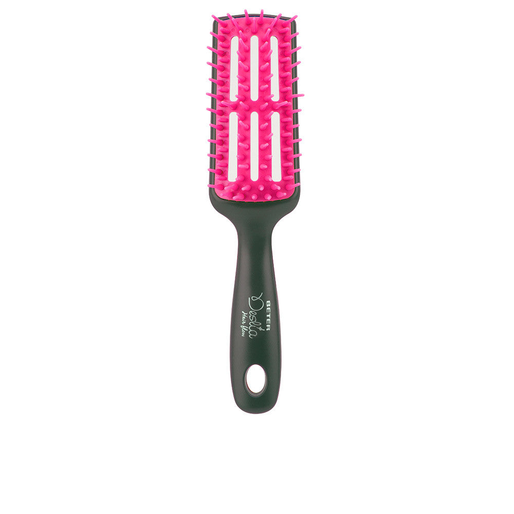 DESLIA HAIR FLOW cepillo detangling esqueleto fucsia 1 u