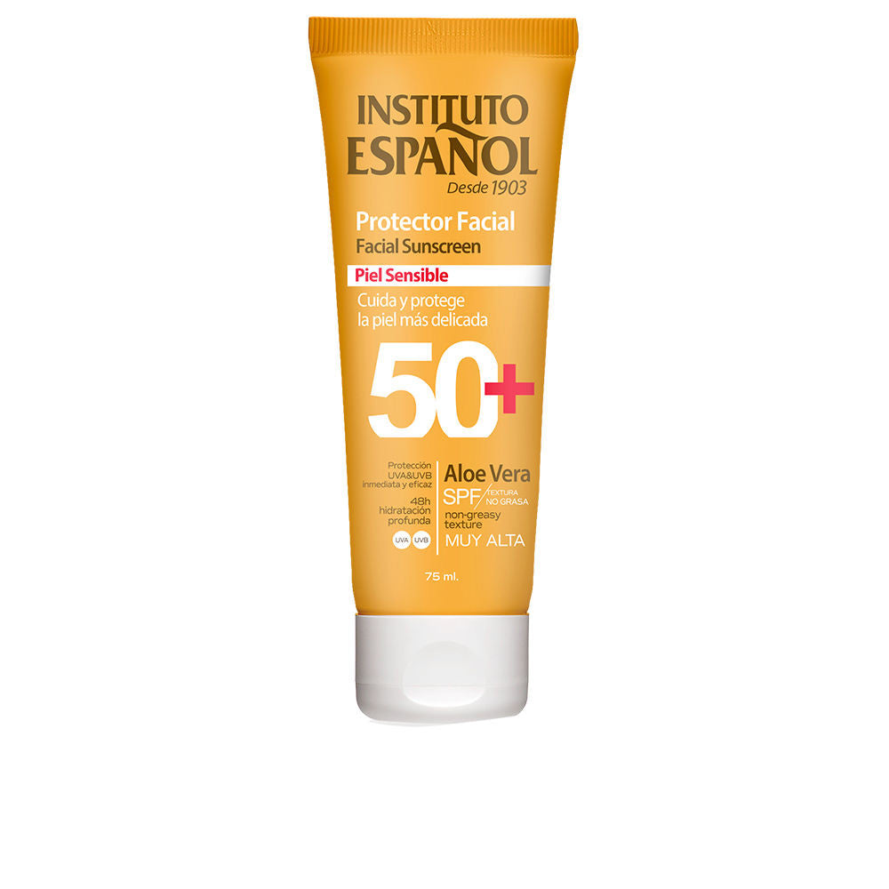 PROTECTOR SOLAR facial piel sensible SPF50+ 75 ml