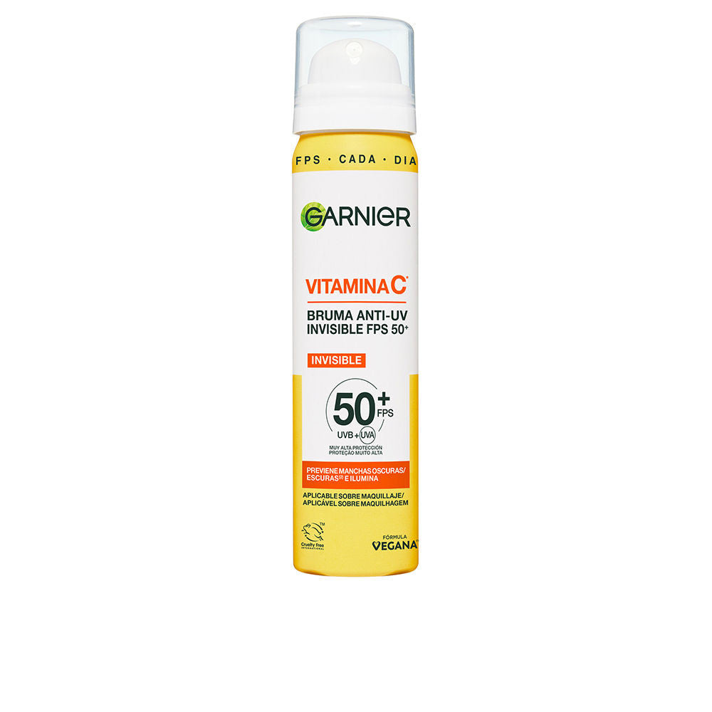 VITAMINA C bruma anti-uv invisible SPF50+ previene manchas oscuras e ilumina 75 ml