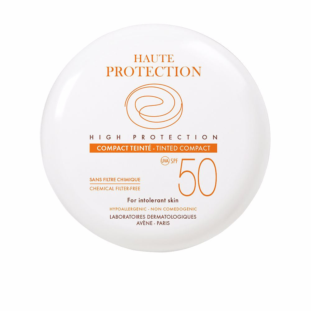 SOLAIRE COMPACTO con color alta proteccion SPF50 dorado 10 gr