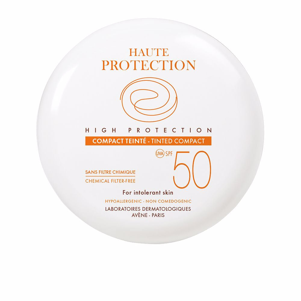 SOLAIRE COMPACTO con color alta proteccion SPF50 arena 10 gr