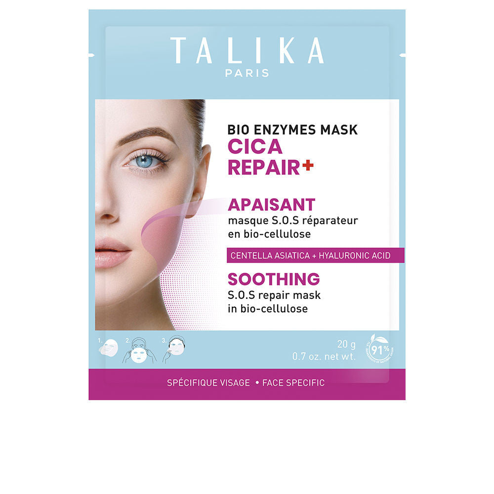 BIO ENZYMES MASK CICA REPAIR+ SOOTHING mascarilla reparadora S.O.S potenciadora de hidratación 20 gr