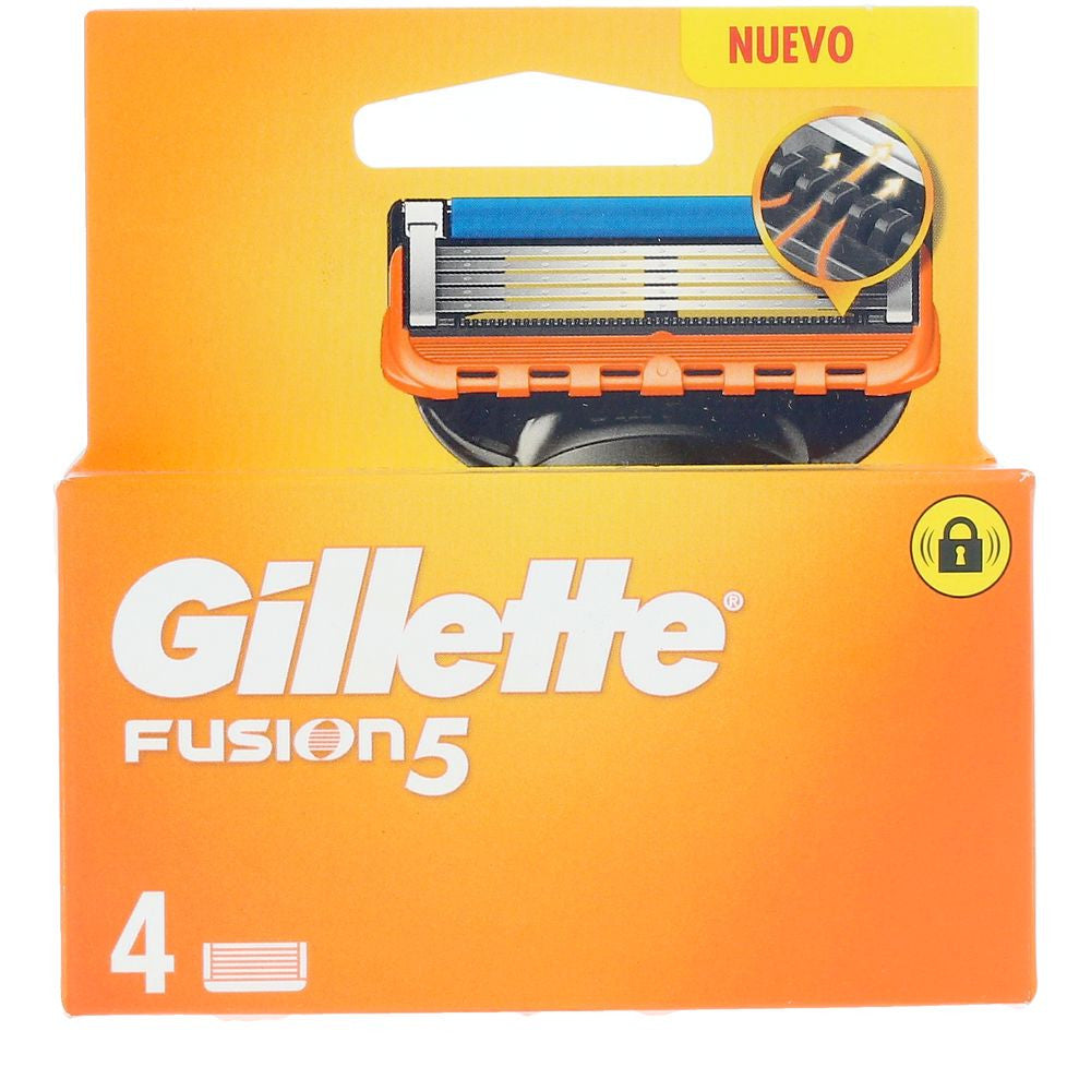 GILLETTE FUSION 5 cargador recambios 4 u
