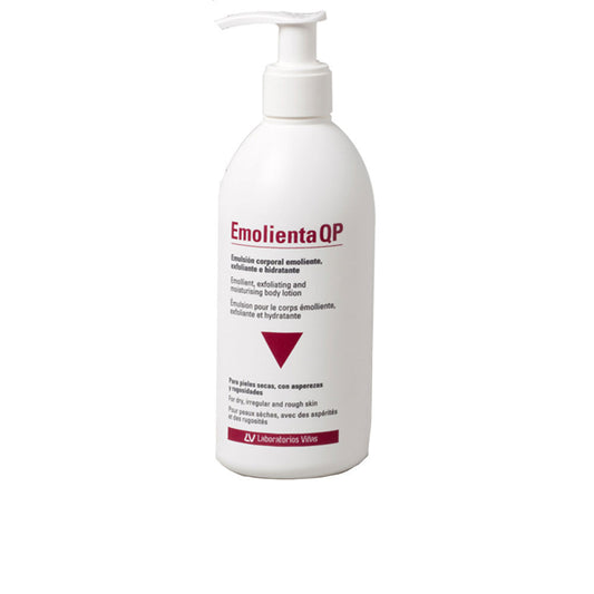 EMOLIENTA QP emulsión corporal emoliente, exfoliante e hidratante 300 ml