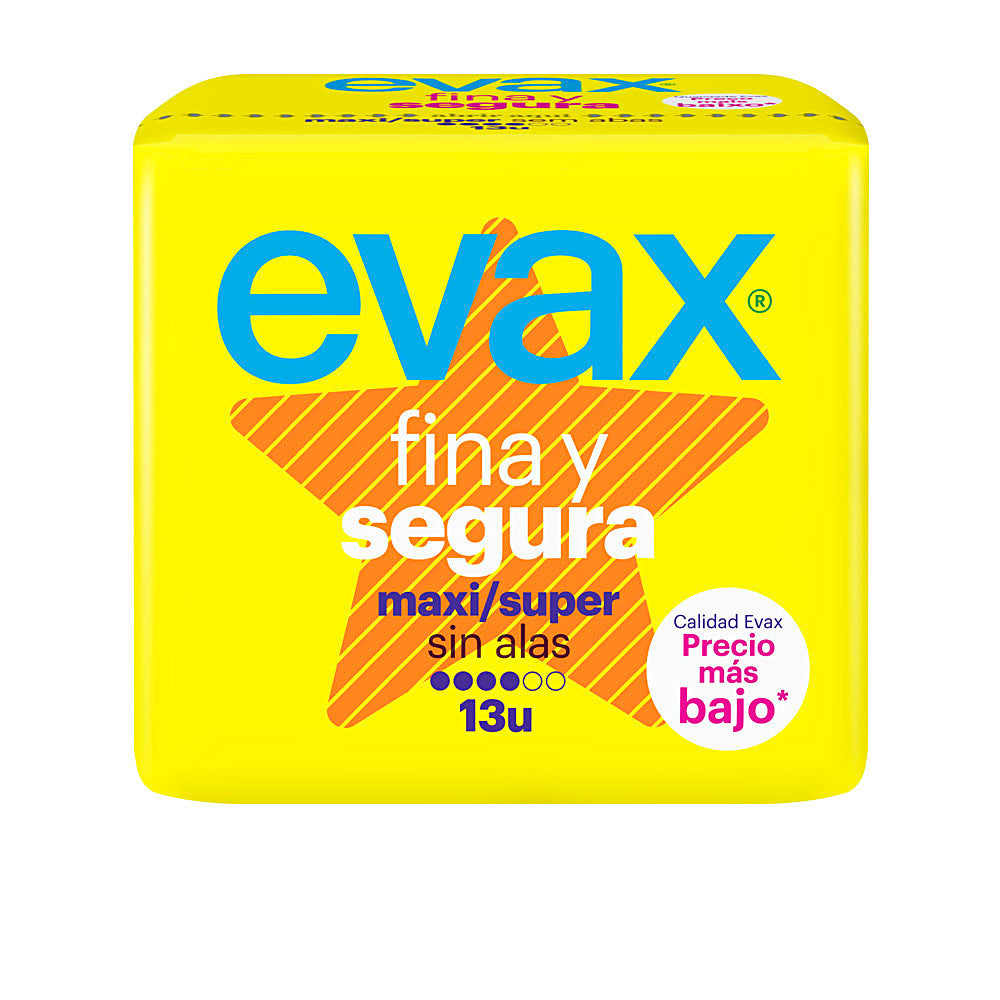 EVAX FINA&SEGURA compresas maxi 13 u