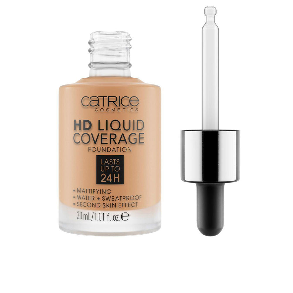 HD LIQUID COVERAGE FOUNDATION dura hasta 24h 046 camel beige 30 ml