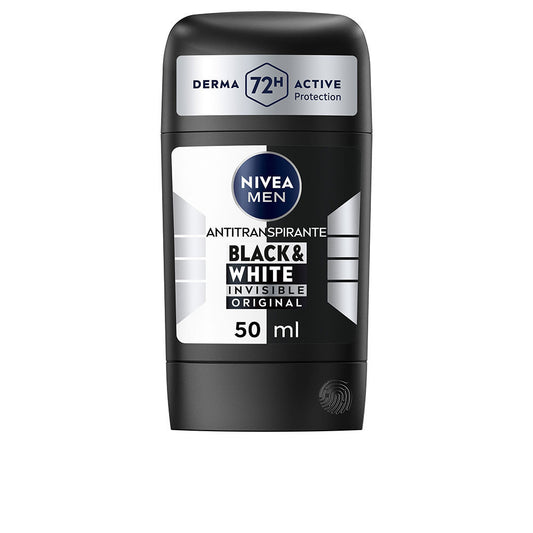 MEN BLACK & WHITE INVISIBLE ORIGINAL desodorante stick 50 ml
