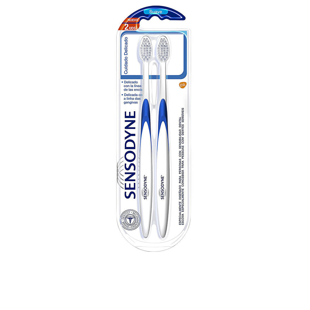 SENSODYNE cepillo dental suave pack 2 unidades