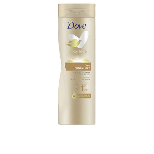 VISIBLE GLOW loción corporal autobronceadora tono medio 400 ml