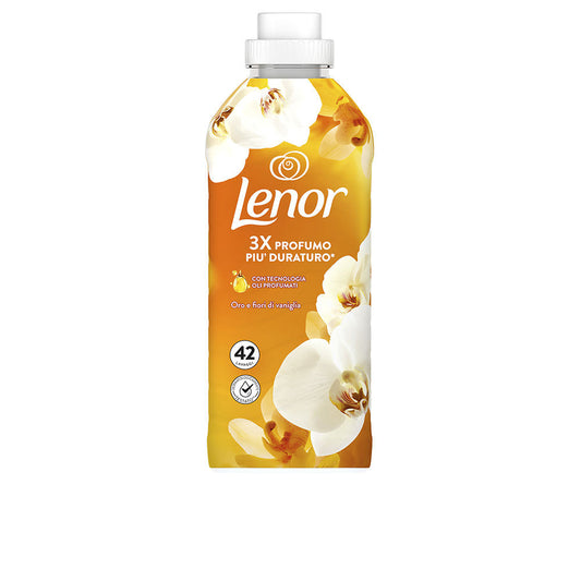 LENOR FLORES DE ORO Y VAINILLA suavizante ropa líquido concentrado 42 dosis