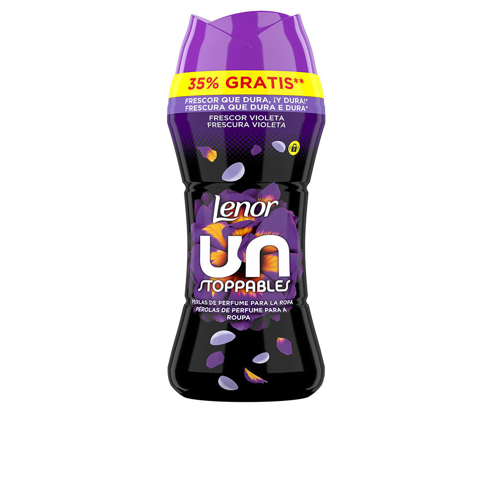 UNSTOPPABLES suavizante ropa perlas perfume frescor violeta 270 gr