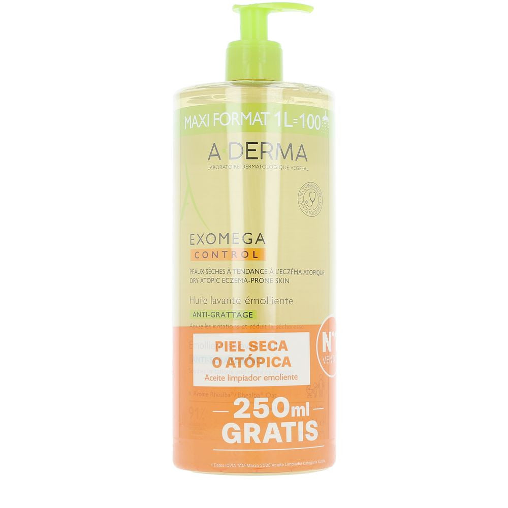 EXOMEGA CONTROL aceite ducha emoliente 1000 ml
