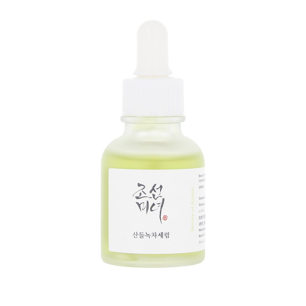 CALMING SERUM green tea + panthenol calma y refuerza la hidratación 30 ml