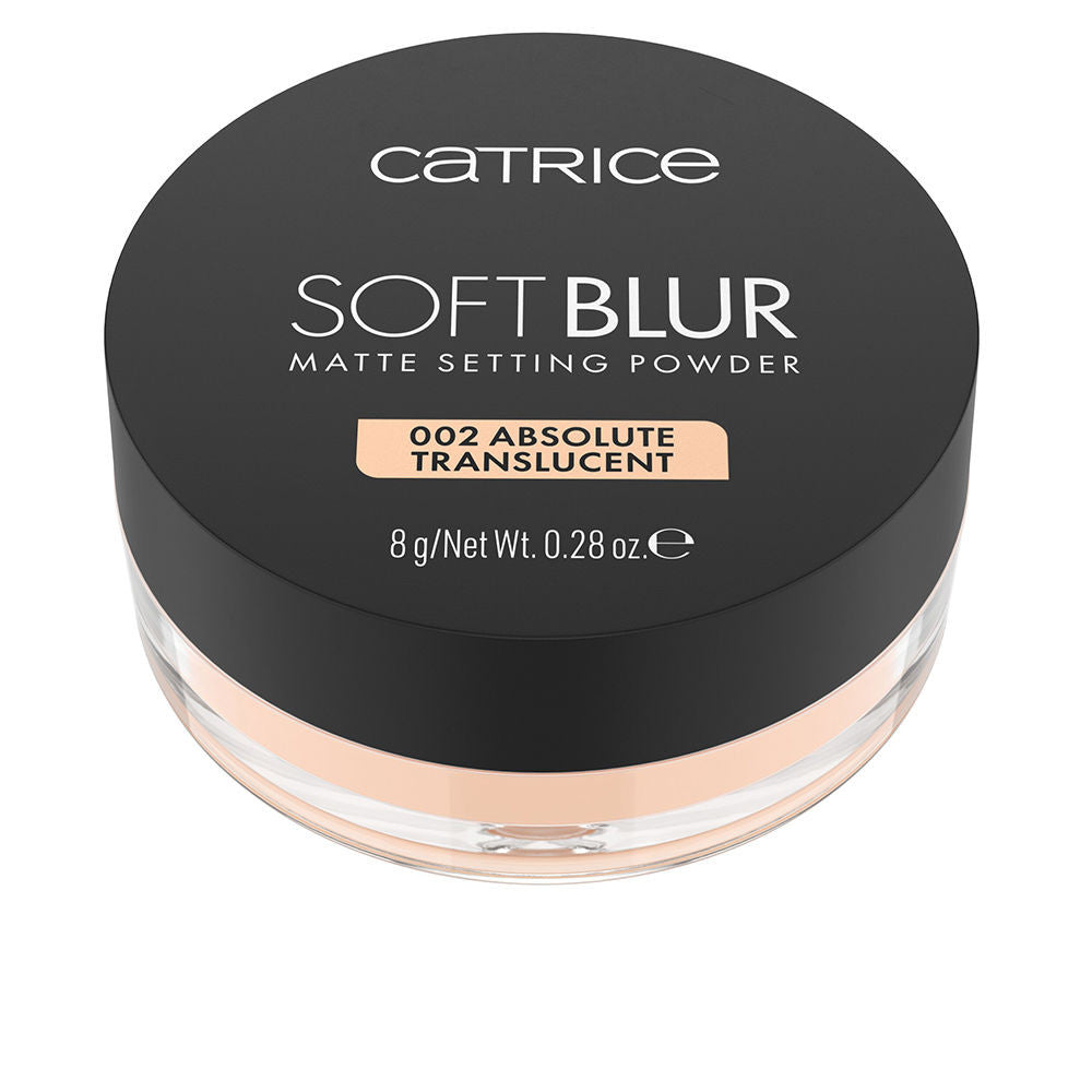 SOFT BLUR polvos fijadores matificantes 002 Absolute Translucent 8 gr