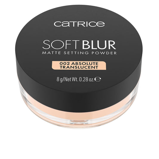 SOFT BLUR polvos fijadores matificantes 002 Absolute Translucent 8 gr