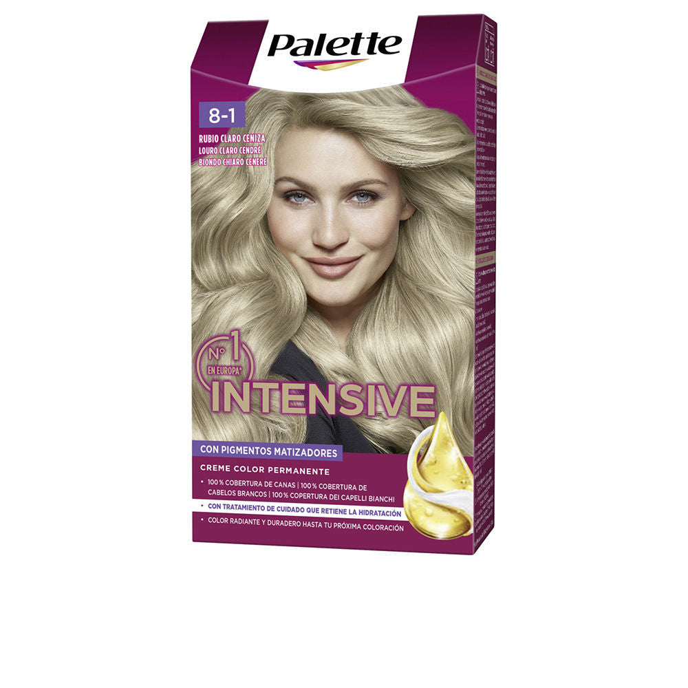 PALETTE INTENSIVE tinte 81 rubio claro ceniza 1 u