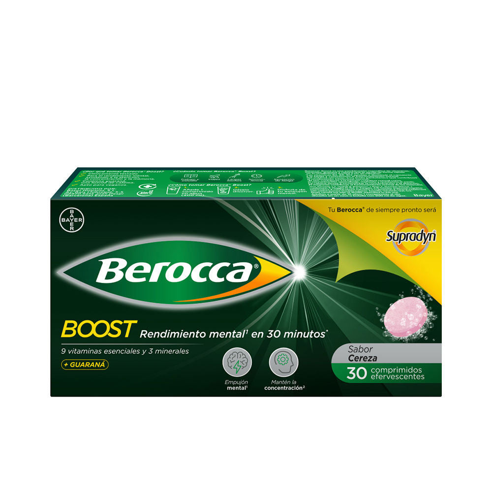 BEROCCA BOOST comprimidos efervescentes 30 u