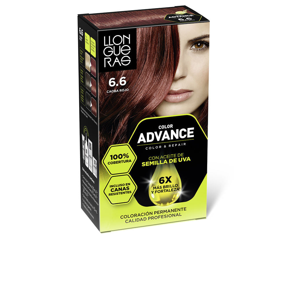COLOR ADVANCE 66 caoba rojo intenso 1 u