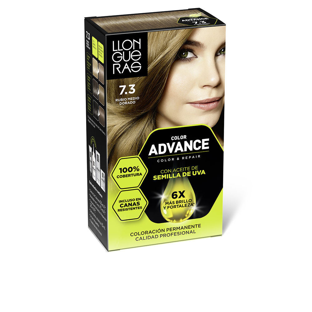 COLOR ADVANCE 73 rubio medio dorado 1 u