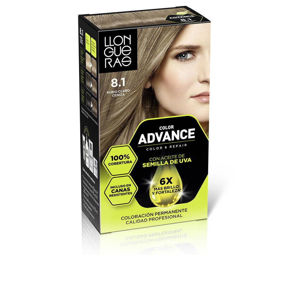 COLOR ADVANCE 81 rubio claro ceniza 1 u