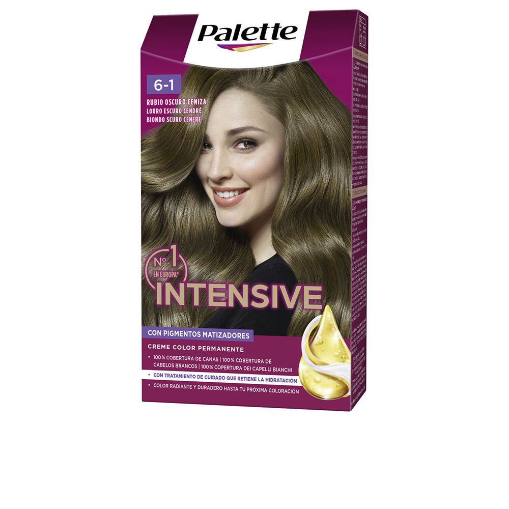 PALETTE INTENSIVE tinte 61 rubio oscuro ceniza 1 u