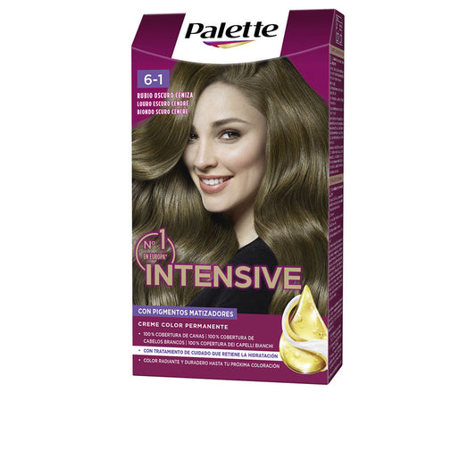 PALETTE INTENSIVE tinte 61 rubio oscuro ceniza 1 u