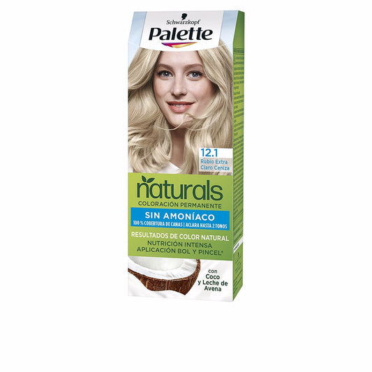 PALETTE NATURAL tinte 121 rubio extra claro ceniza 1 u