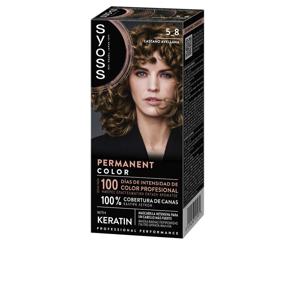 PERMANENT COLOR 58 Castano Avellana 1 u
