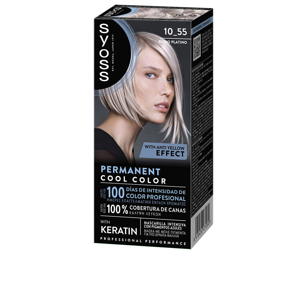 PERMANENT COLOR 1055 Rubio Platino 1 u