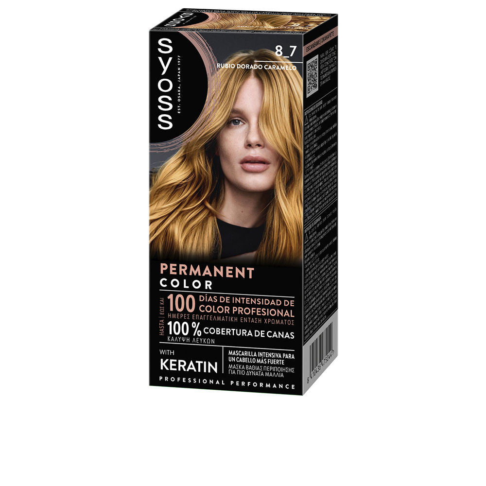 PERMANENT COLOR 87 Rub Dorad Caramelo 1 u