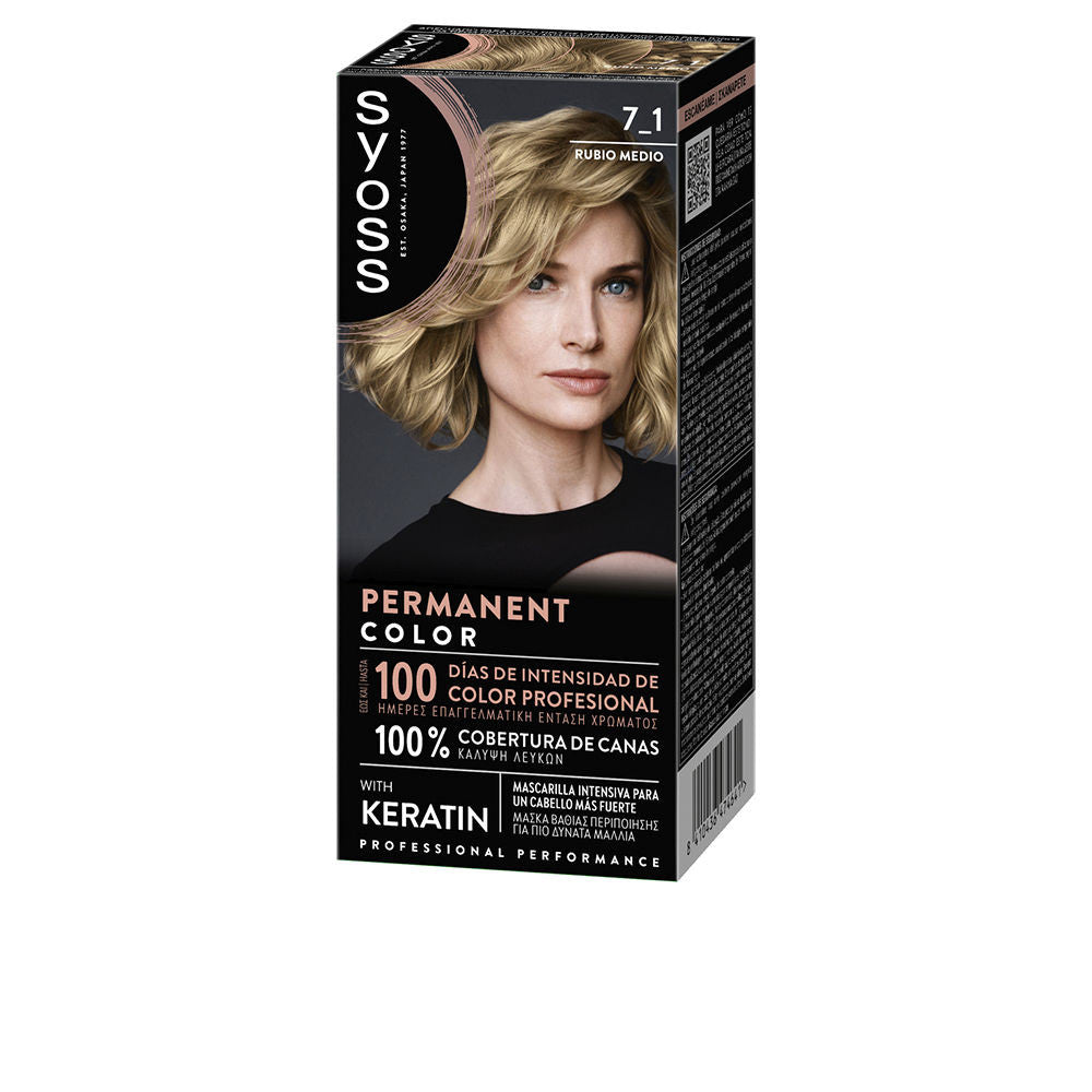PERMANENT COLOR 71 Rubio Medio 1 u